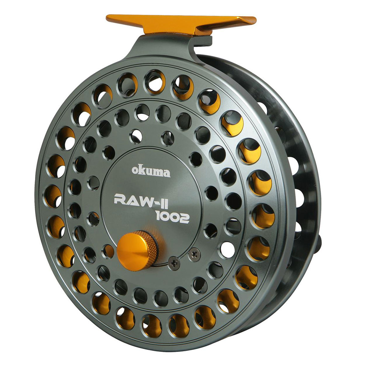 Okuma S-1002 Sheffield Centre Pin Fishing Reel - Grey for sale online