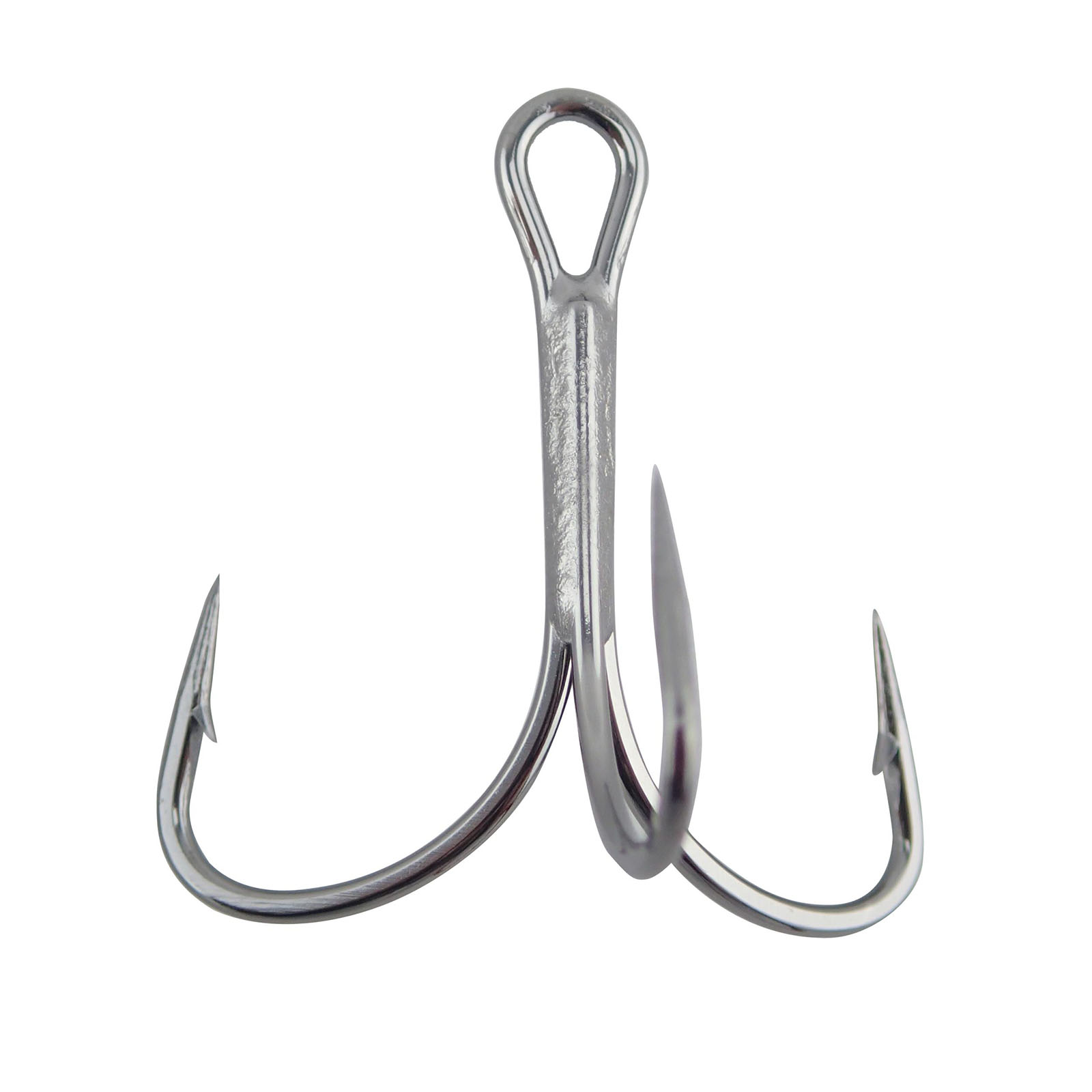 Mustad UltraPoint KVD Elite Series Round Bend Treble Hook with 1 Extra  Strong/Standard Length Hook (Pack of 6)