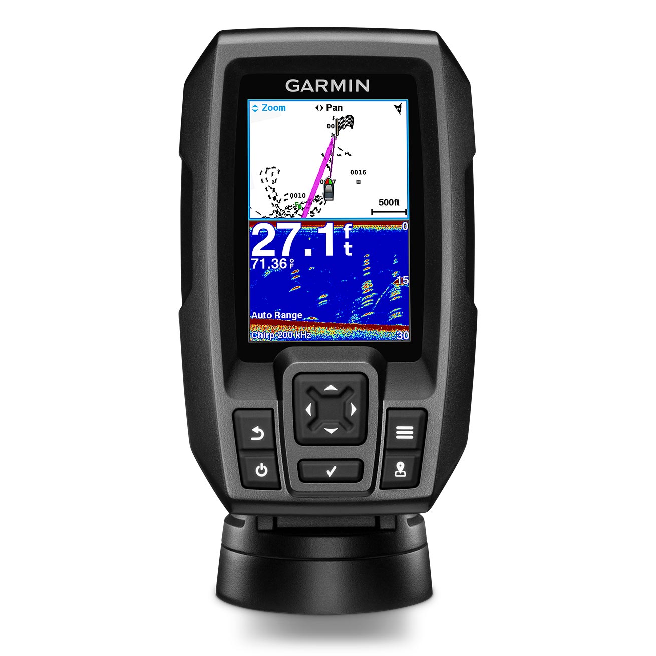 Garmin STRIKER 4 Portable Fish Finder with Dual-Beam Transducer