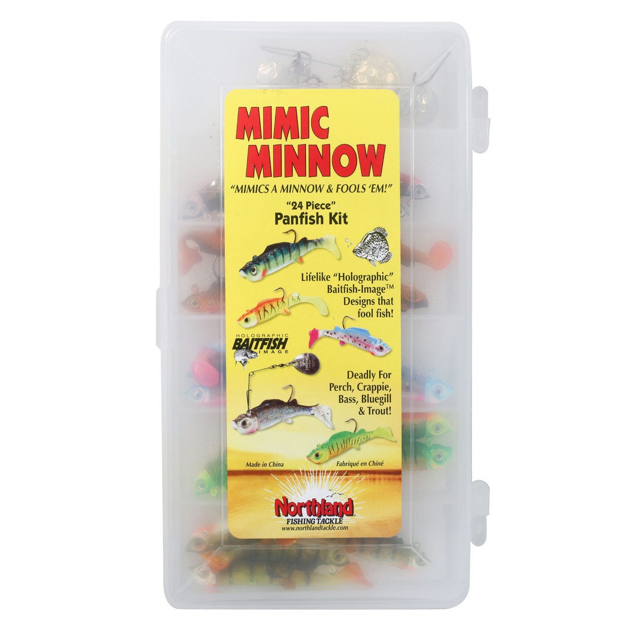 Nano Minnow Fishing Lures for Trout, Perch, Panfish and Bass