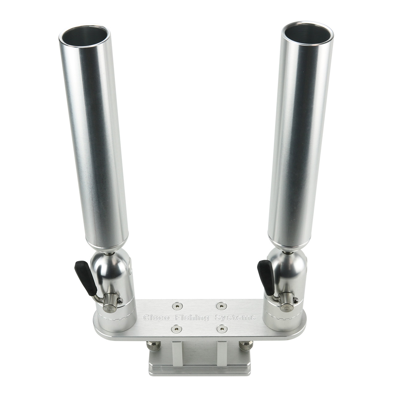 Float Tube Double angle fishing rod holder .