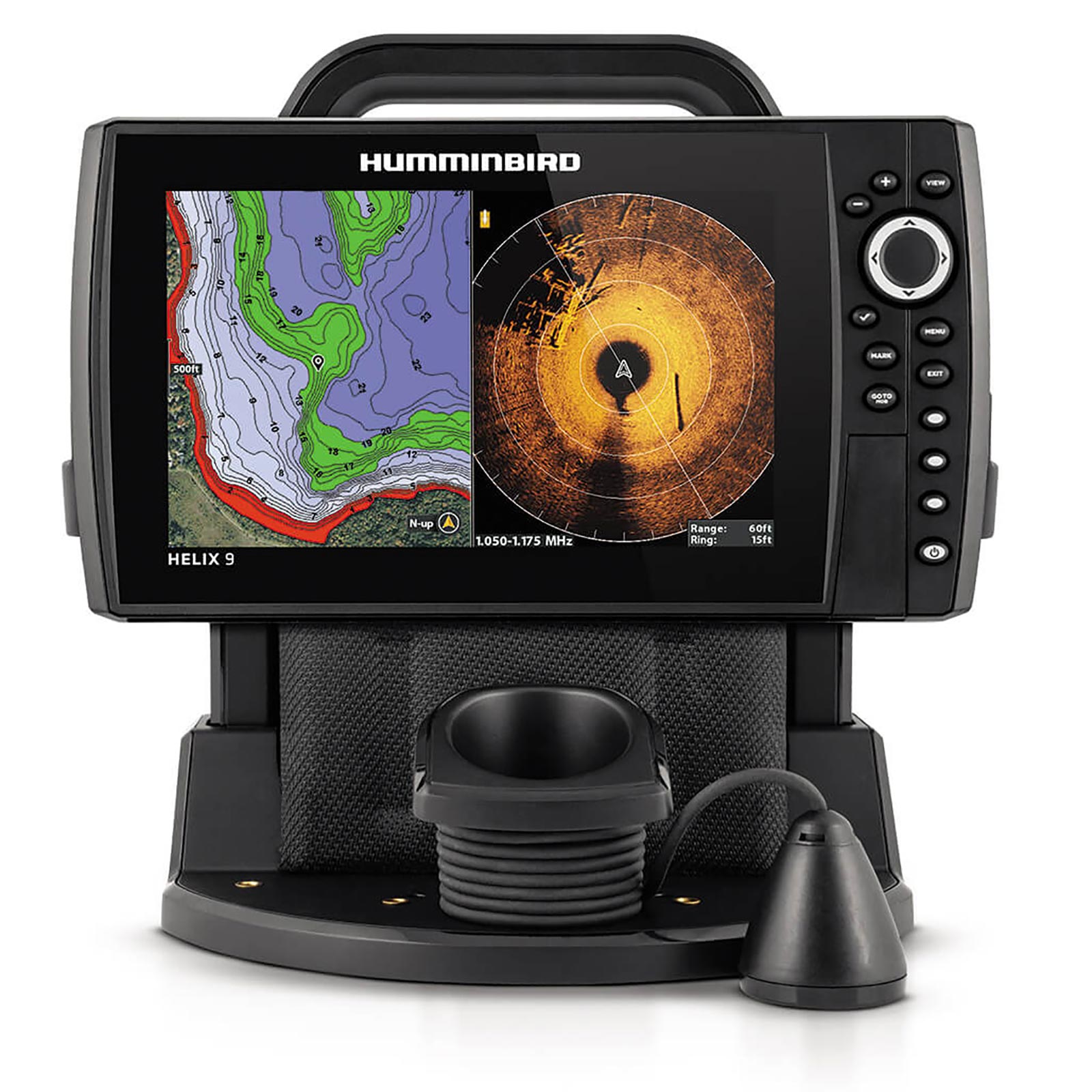 Humminbird Ice Helix 9 MSI+ GPS G4N Mega 360 Bundle | FishUSA