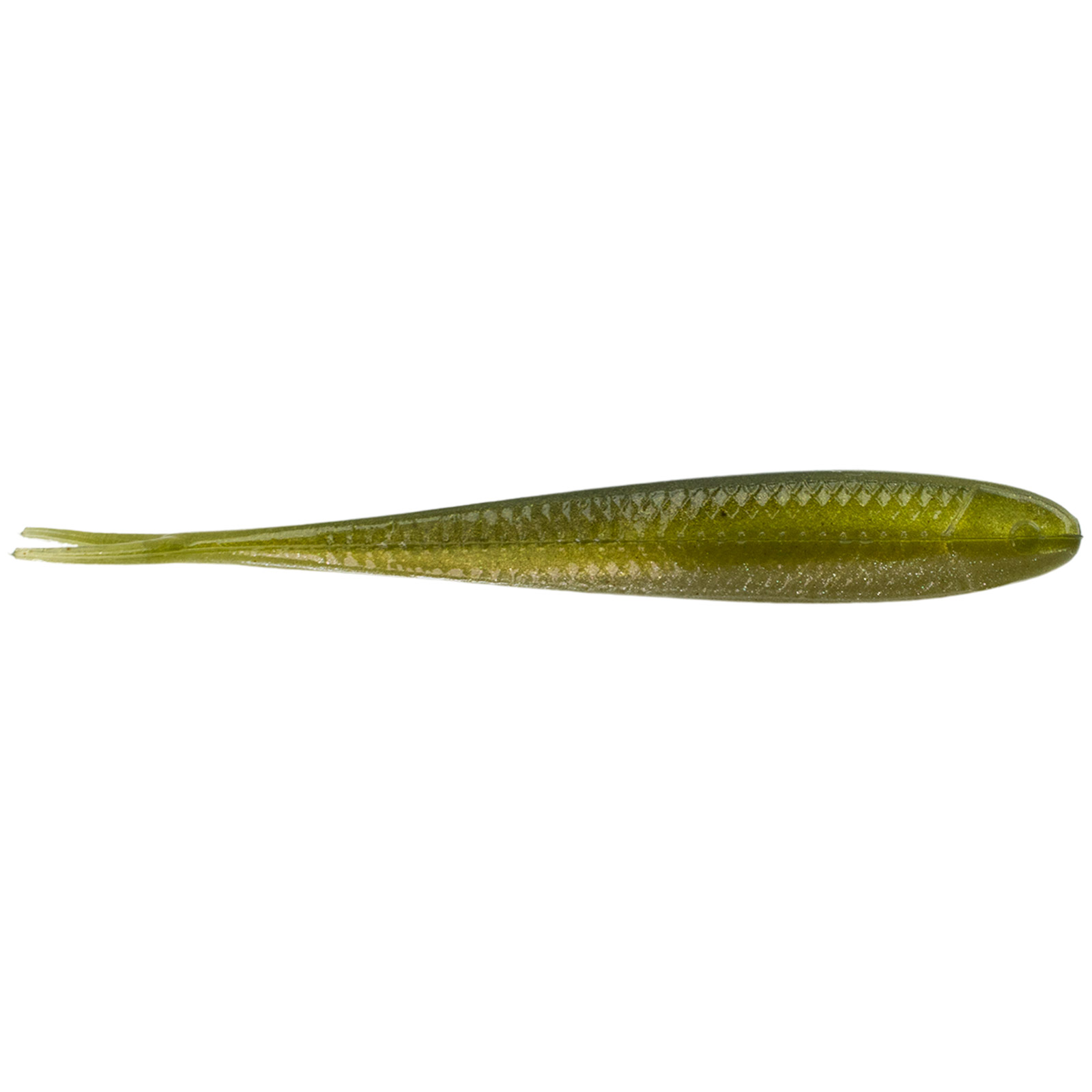 YUM FF Sonar Minnow Soft Bait - JC Natural, 4 Inch, 8 Pack, For Forward Facing Sonar Fishing