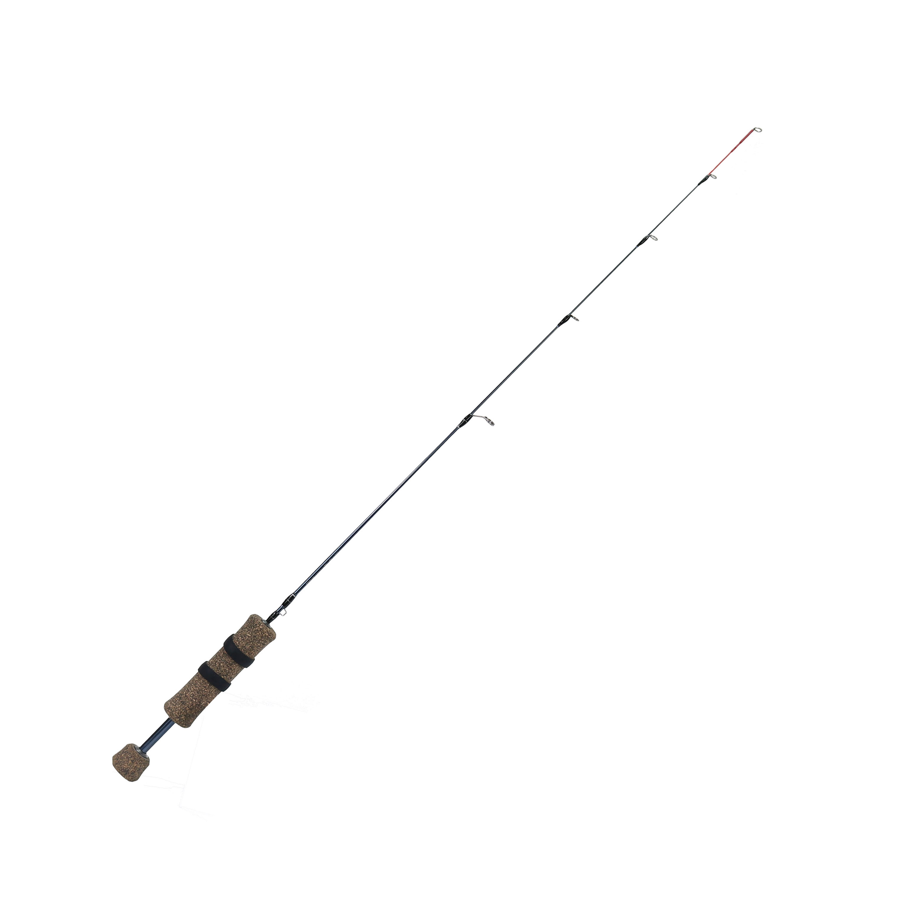 Ice Fishing Pole, Metal Ice Fishing Rod Portable Copper For Lake 