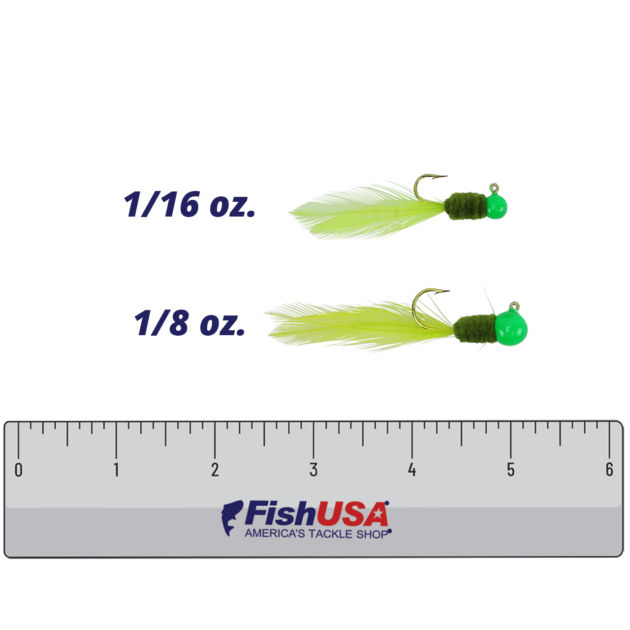 Strike King Mr. Crappie Slab Daddy Live Hair Jig - FishUSA