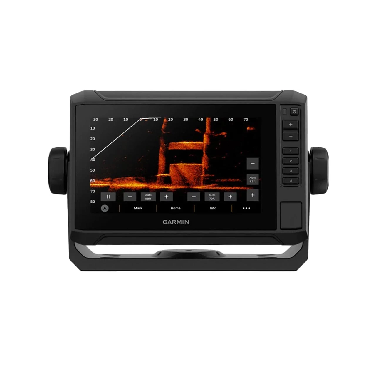 Échosondeur GPS Garmin Echomap UHD2 72CV - Avec Cartographie Bluechart G3, Occasion Fonctionnel