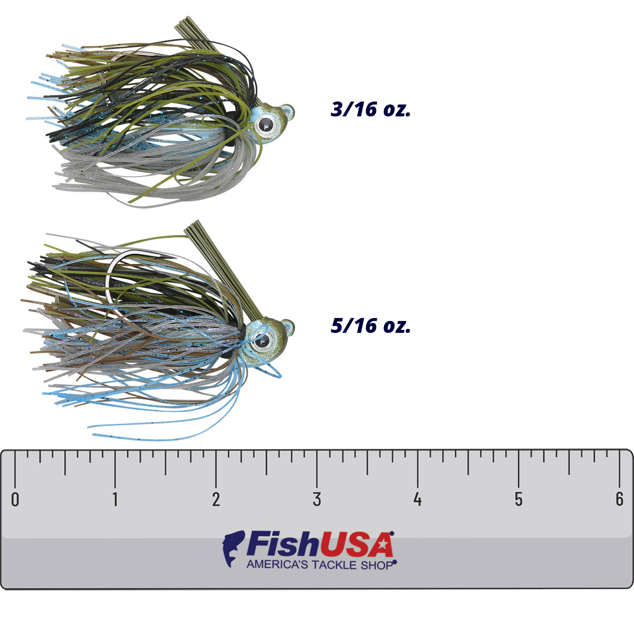 Missile Baits Ike's Mini Swim Jig