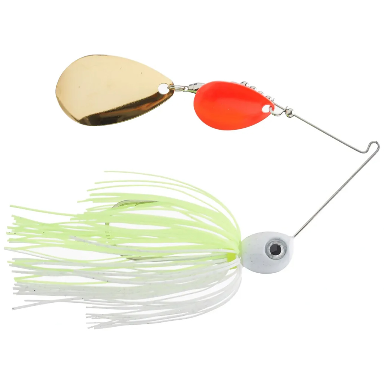 Accent Jacob Wheeler Spring Ding Spinnerbait 3/8oz. Chartreuse White R