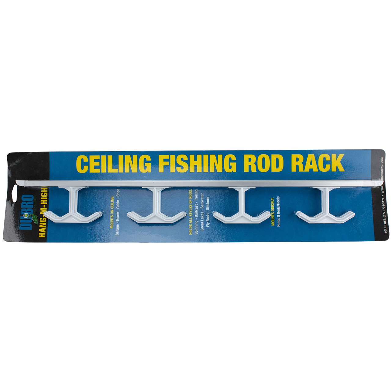 We install the Rapala Lock and Hold rod holder., fish, house, Easiest way  to mount Ice Rods in your fish house.