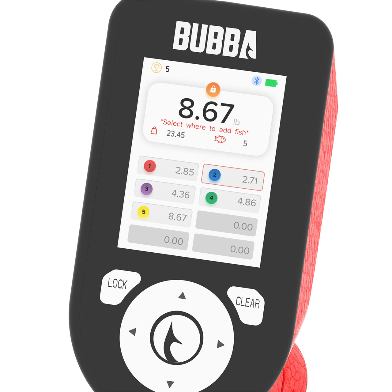 BUBBA Pro Series Smart Fish Scale. Pairs With The BUBBA App. Retail Value  $199
