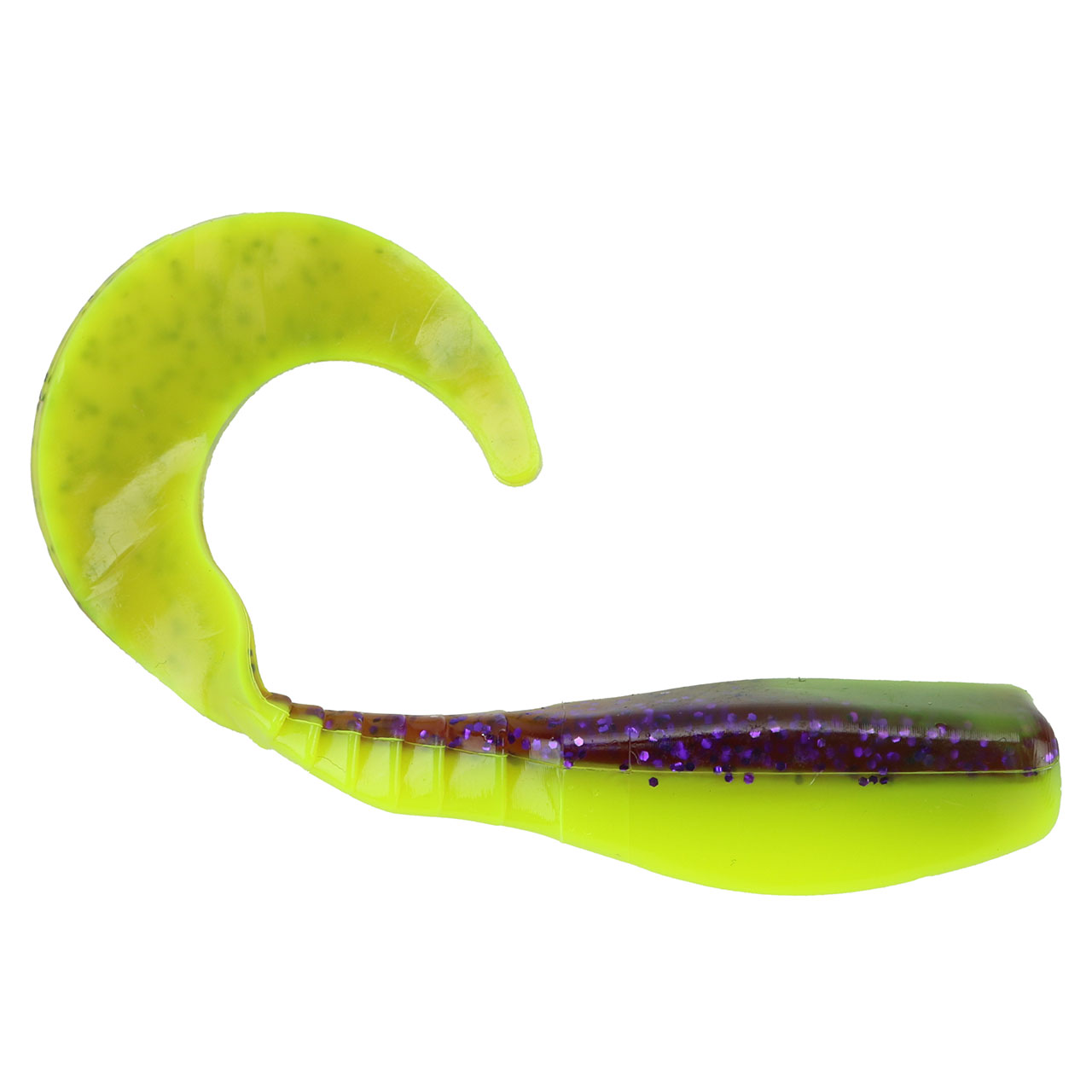 Big Bite Baits Curly Tail Crappie Minnr 2 (10 pk), Purple