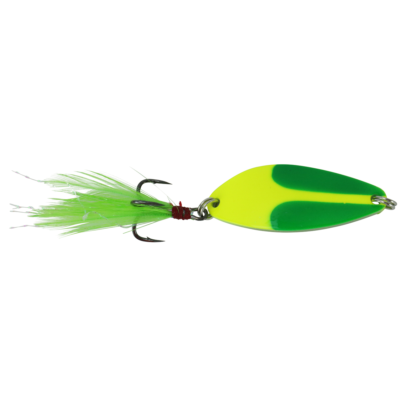 Mr. Crappie Jack Knife Spoon Lime-N-Ator 1.5in MRCJKF15-247