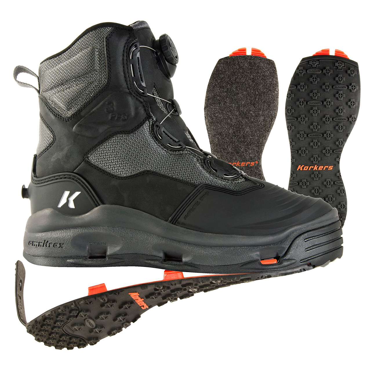 Frogg Toggs HELLBENDER Wading Boots ~ Felt Soles - The Fly Fishing