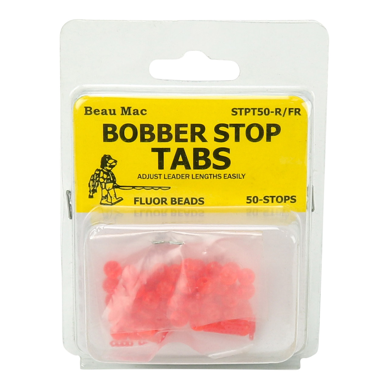 Beau Mac Bobber Stop Tabs 4-Hole with Beads