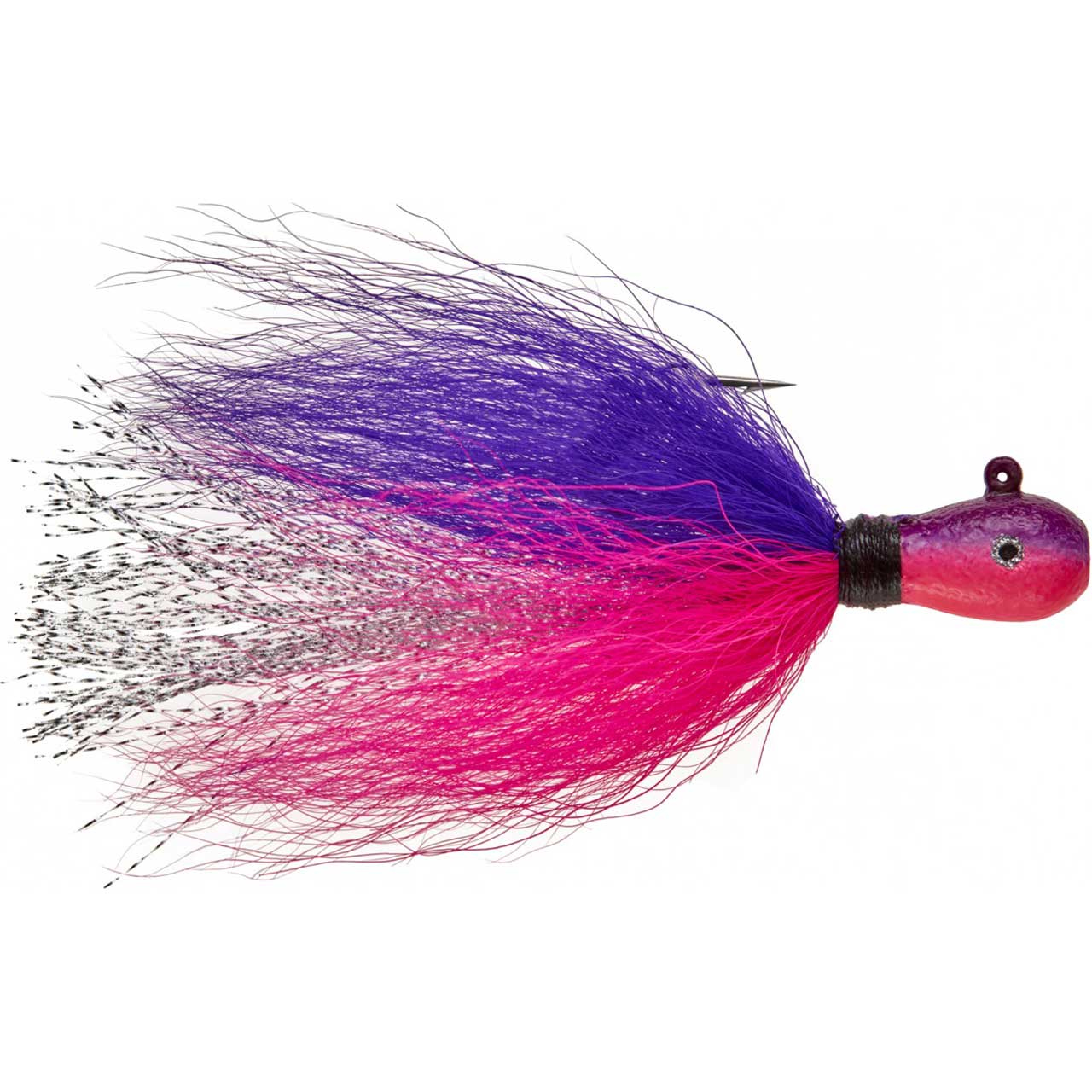 Mepps Bucktail Jig | Purple-Pink; 1/2 oz. | FishUSA