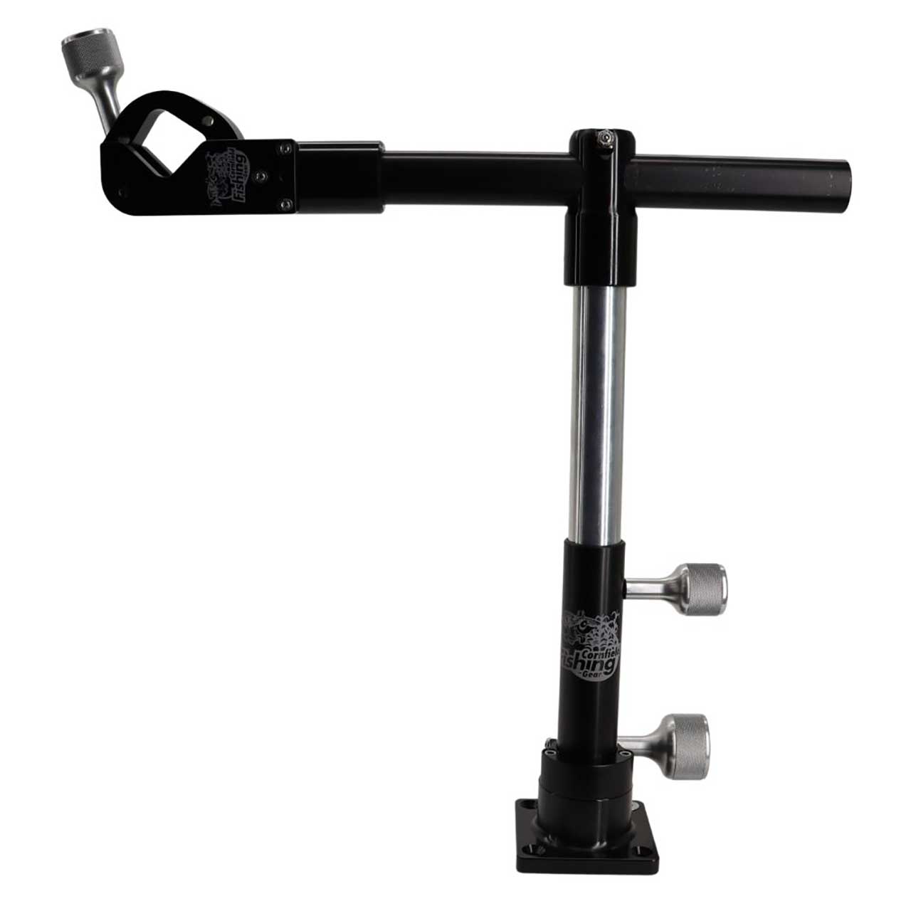 Fishing Rod Bracket Rotation Adjustable Telescopic Aluminum Tripod