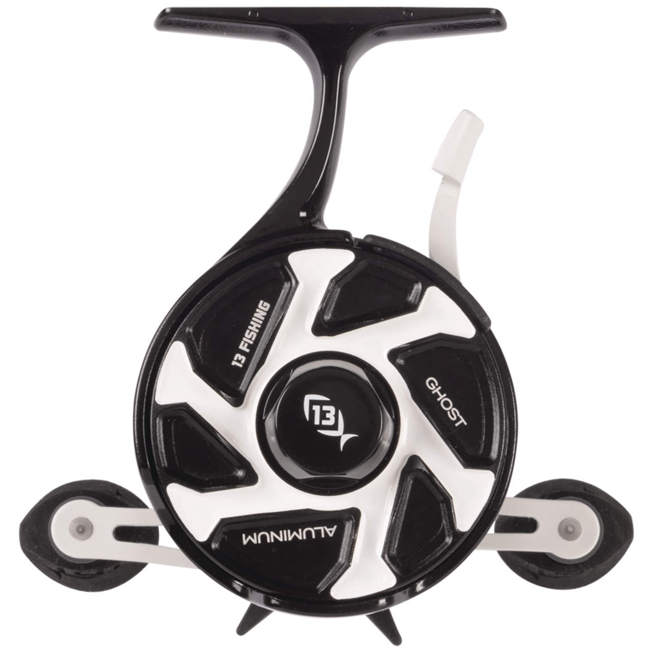 13 Fishing FreeFall Ghost Aluminum Inline Ice Reel | FishUSA 13 Fishing FreeFall Ghost Aluminum Inline Ice Reel | FishUSA
