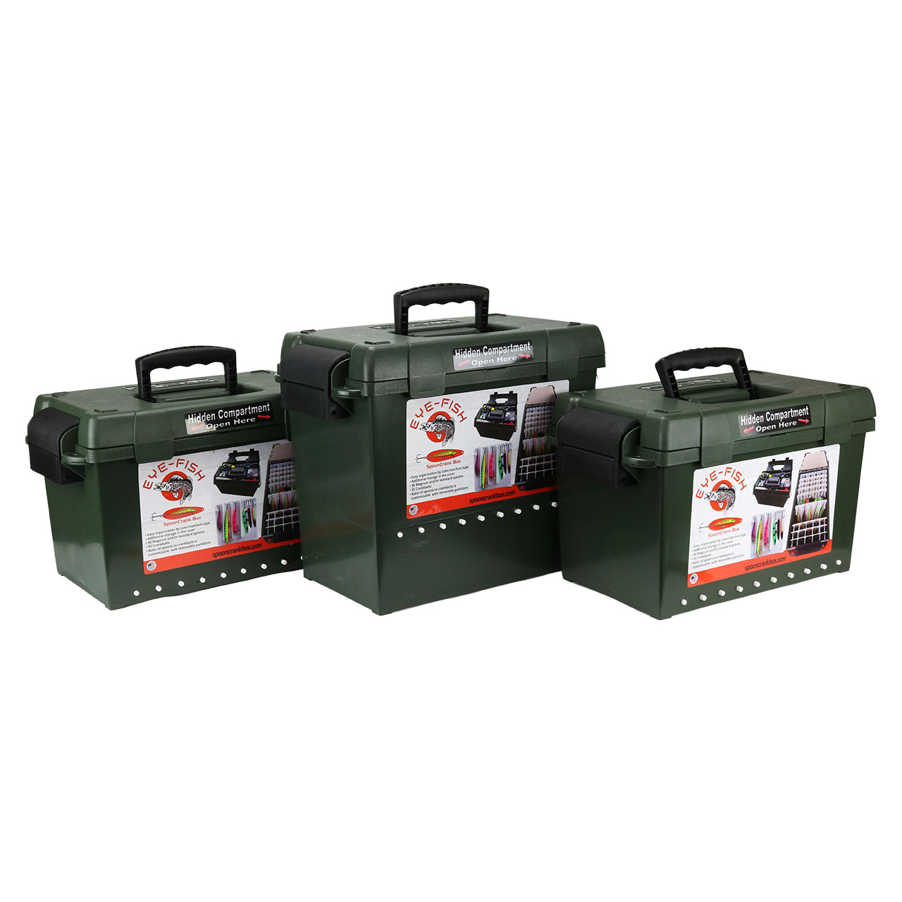 hanging spoon tackle box Boxes The Plano ProLatch Spoon Box a clear tackle box is designed to hold up to 39 spoons each up to 3 inches long ensuring you have all your favorite lures ready for action Ice Fishing Spoon Tackle Box
