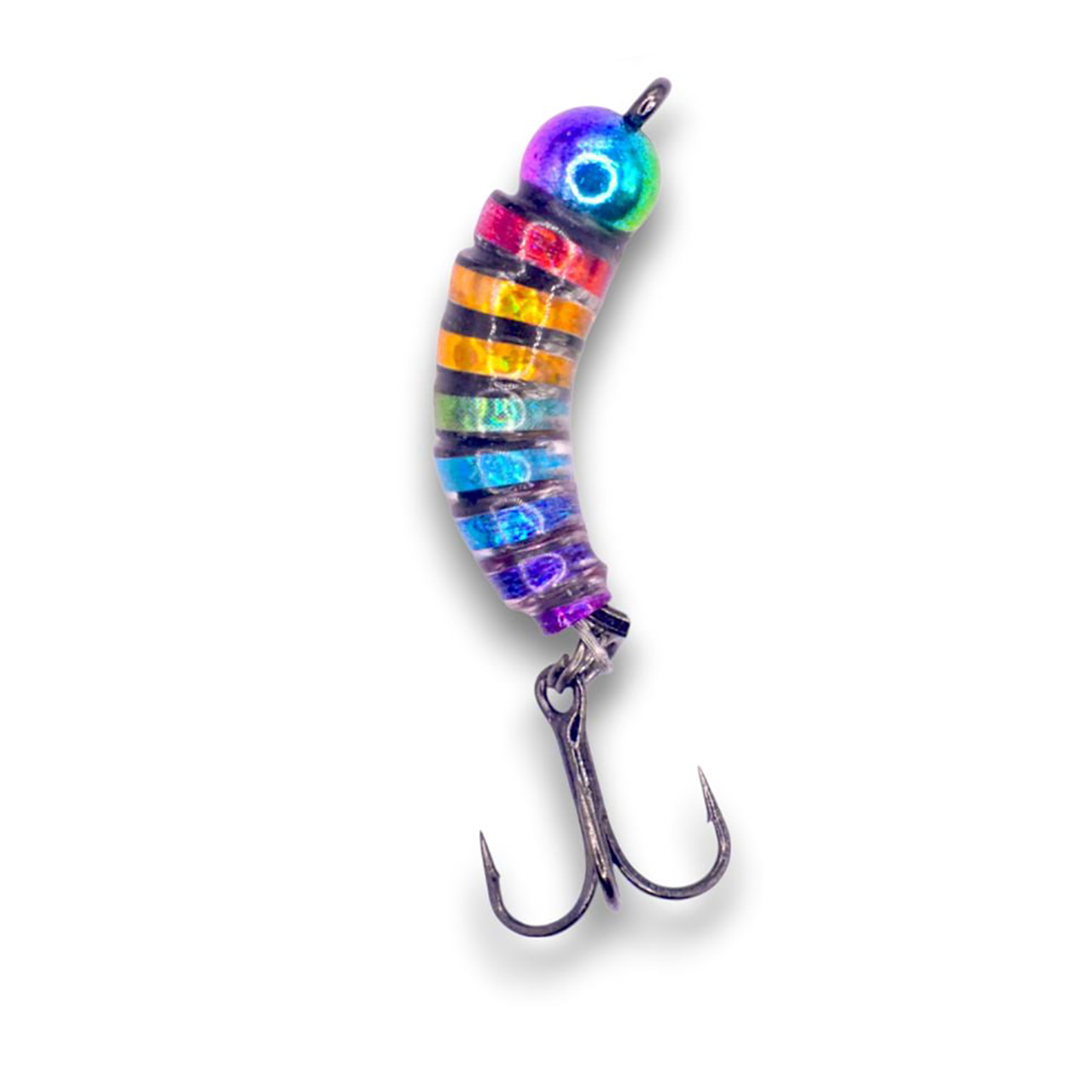 Kenders Tungsten Mighty Maggot | Tungsten Jig | Ice Grub | FishUSA