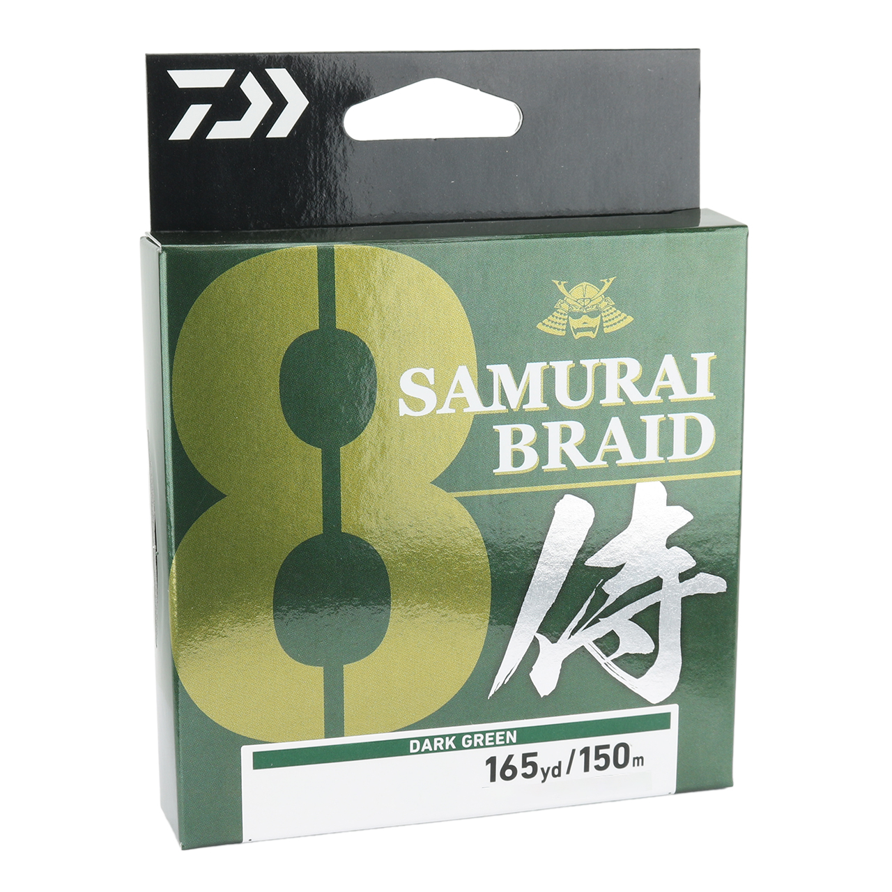 Daiwa Samurai X8 Braided Fishing Line | 165 yd. | Dark Green | FishUSA