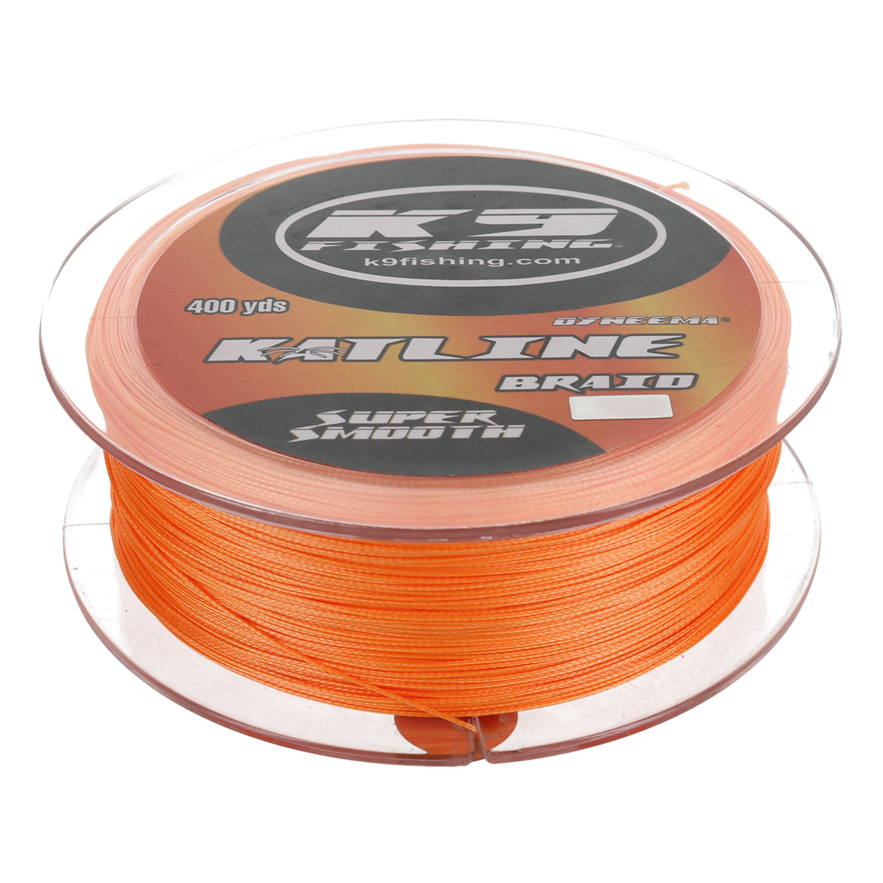 K9 Fishing Blaze Orange 8 Strand KatLine Braid 400YD - 80LB K9 Fishing Blaze Orange 8 Strand KatLine Braid 400YD - 80LB