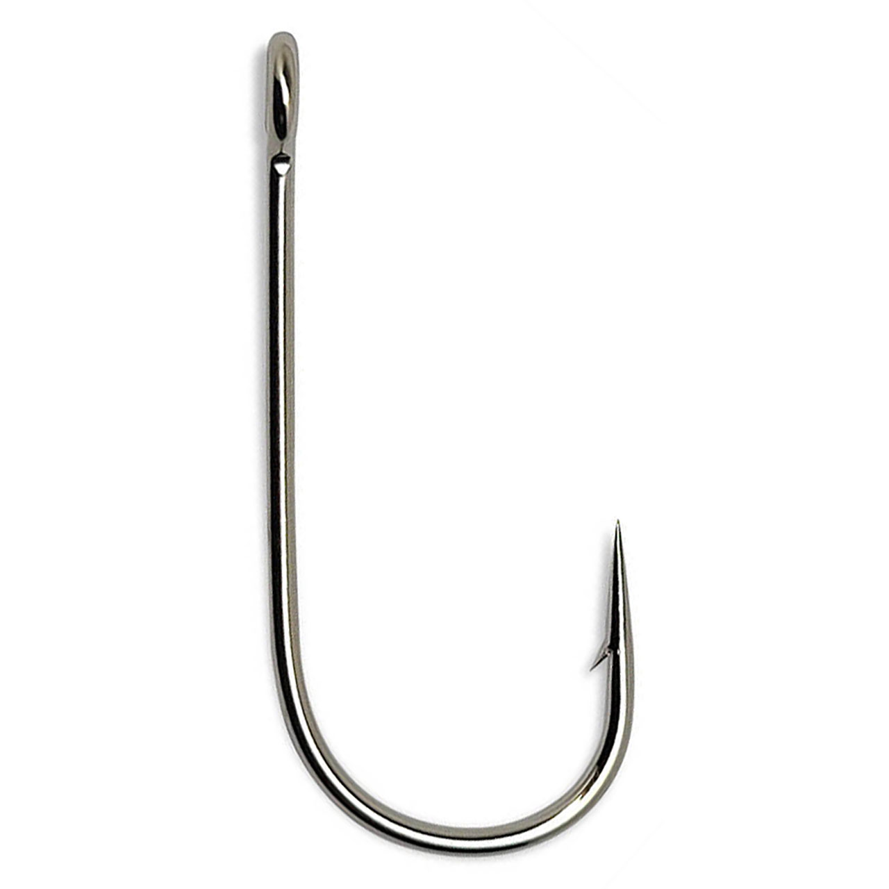 Gamakatsu Open Eye Siwash Hooks - Silver Chrome | Size 1/0 | Pro Pack