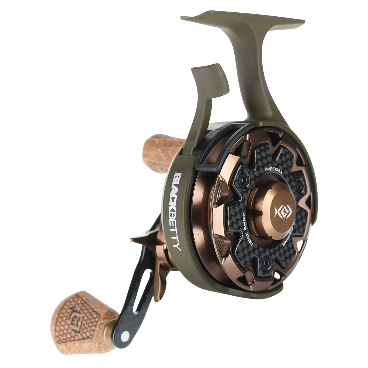 13 Fishing 2025 Special Edition Trick Shop Inline Ice Reel | FishUSA