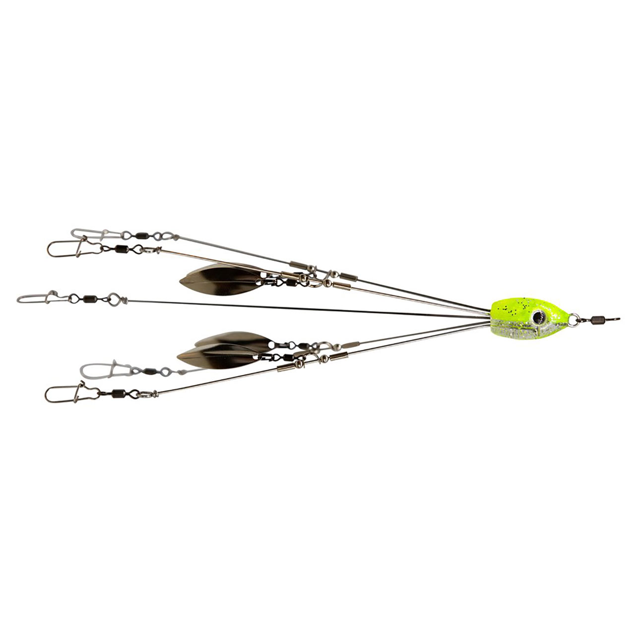 Brown Dog Tackle Umbrella Rigs | Chartreuse Flash; Junior | FishUSA Brown Dog Tackle Umbrella Rigs | Chartreuse Flash; Junior | FishUSA