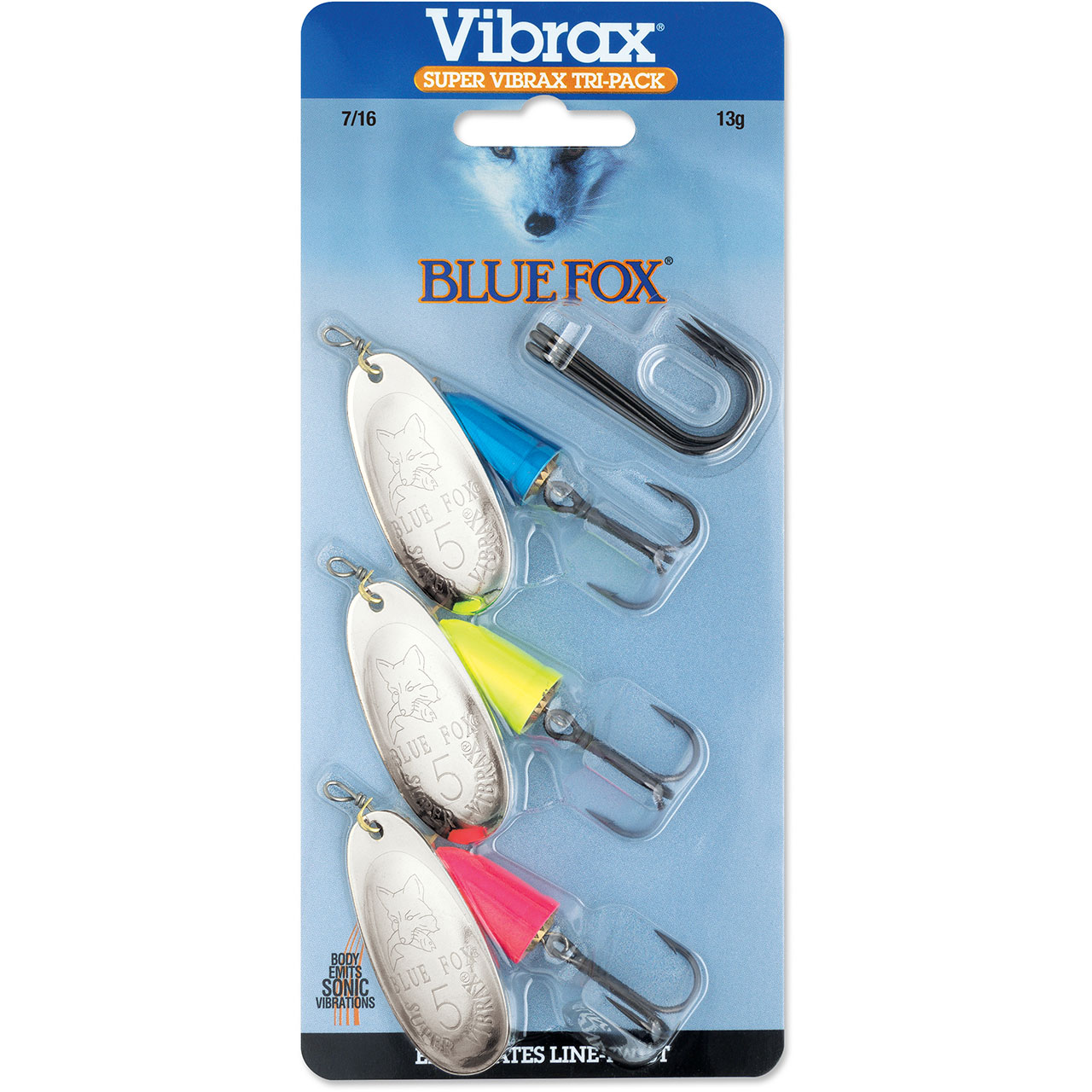 Blue Fox Super Vibrax Tri-Pack | FishUSA