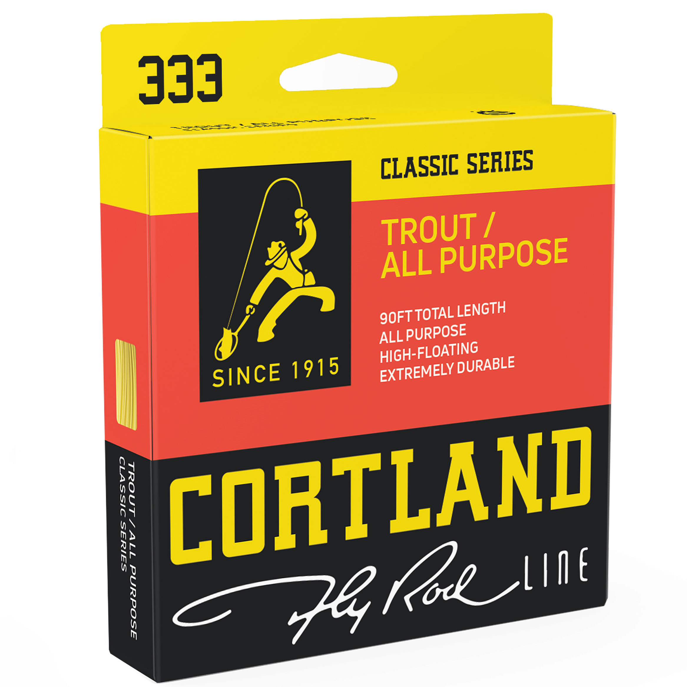 courtlanddt5f 333 fly reel Cortland Classic Trout Line WF Floating forward and double tapers 333 Trout All Purpose Freshwater