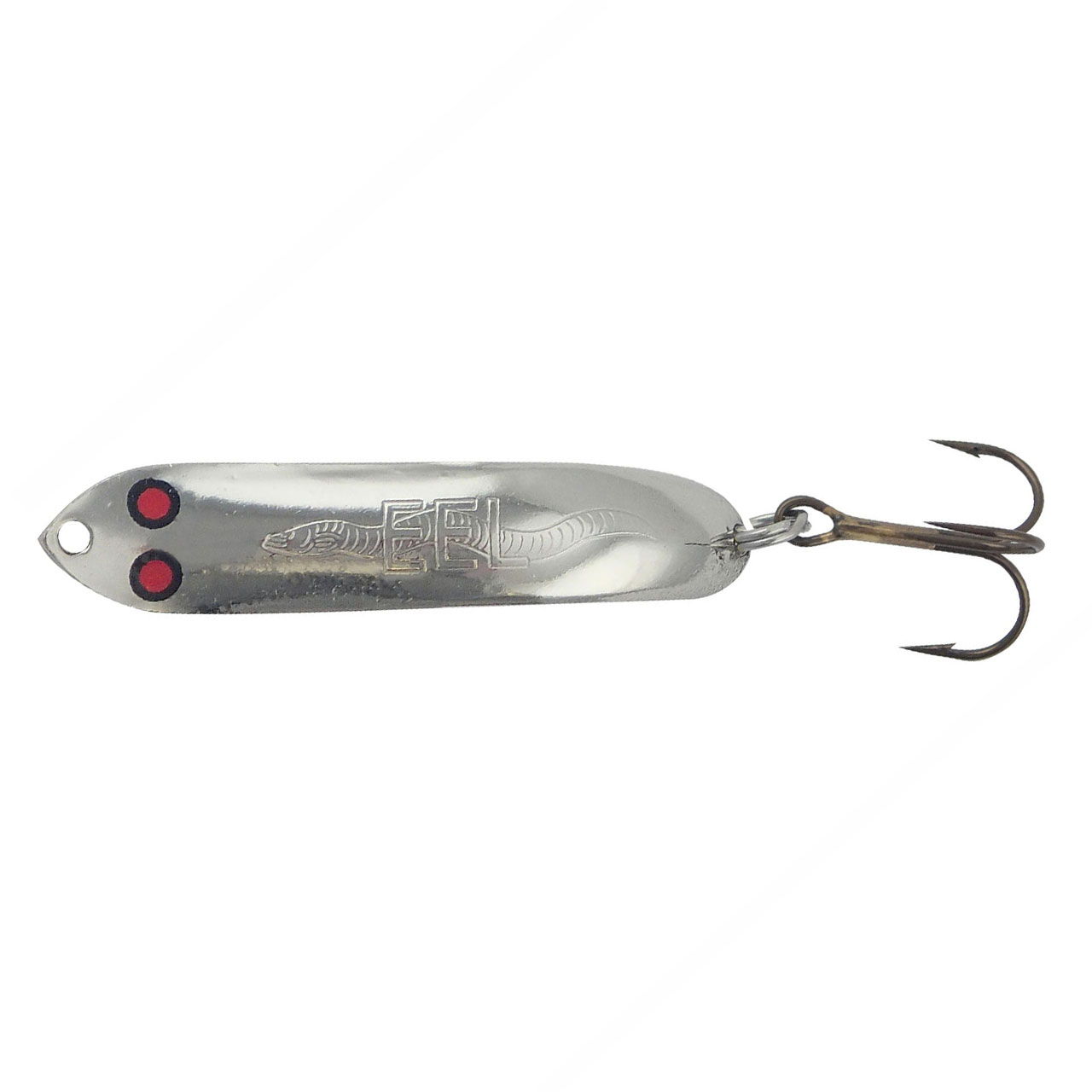erles fishing lure spoon Luhr-Jensen Needlefish - Fire Tiger Metal flipper tail adds more flash and better slow trolling performance Acme Stee-Lee Spoon 1/2 oz.