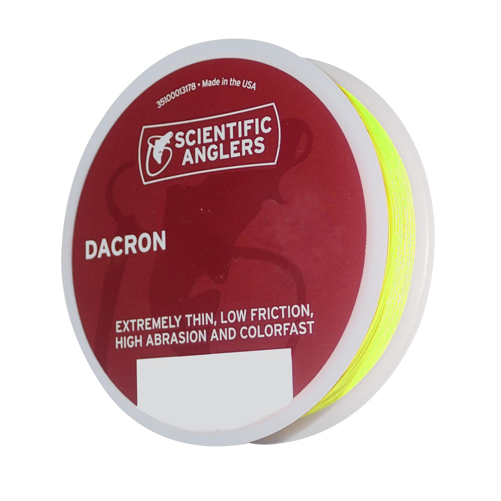 Scientific Anglers Dacron Fly Line Backing, Orange