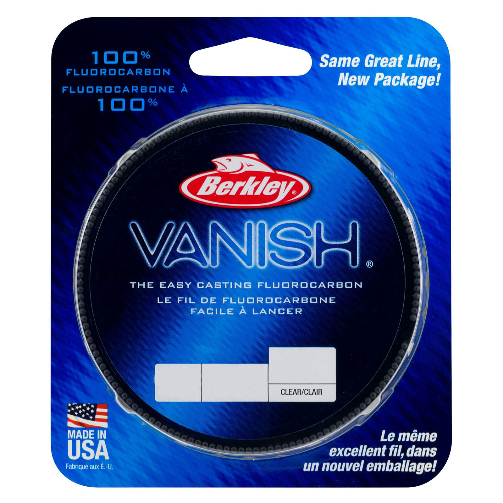 Berkley Vanish Clear Fluorocarbon Fishing Line