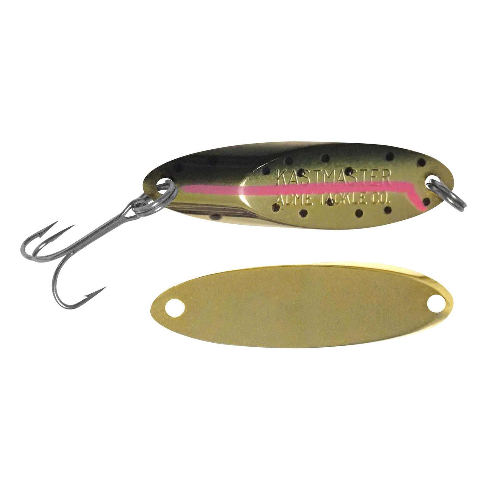 Acme Kastmaster Spoon 3/4 oz. Gold/Neon Red Acme Kastmaster Spoon 3/4 oz. Gold/Neon Red