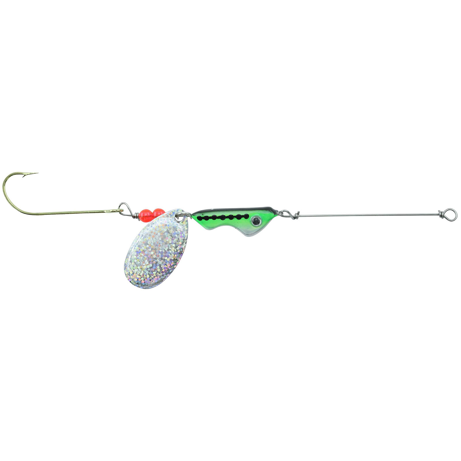 Erie Dearie Elite Series Spinner Baby Bass/Silver Blade; 5/8 oz.