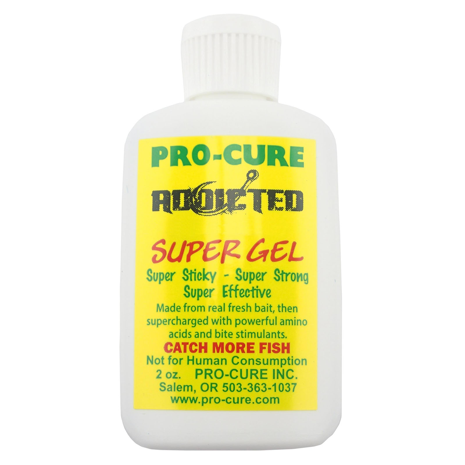 Pro-Cure Herring Bait Oil, 8 Ounce, yellow