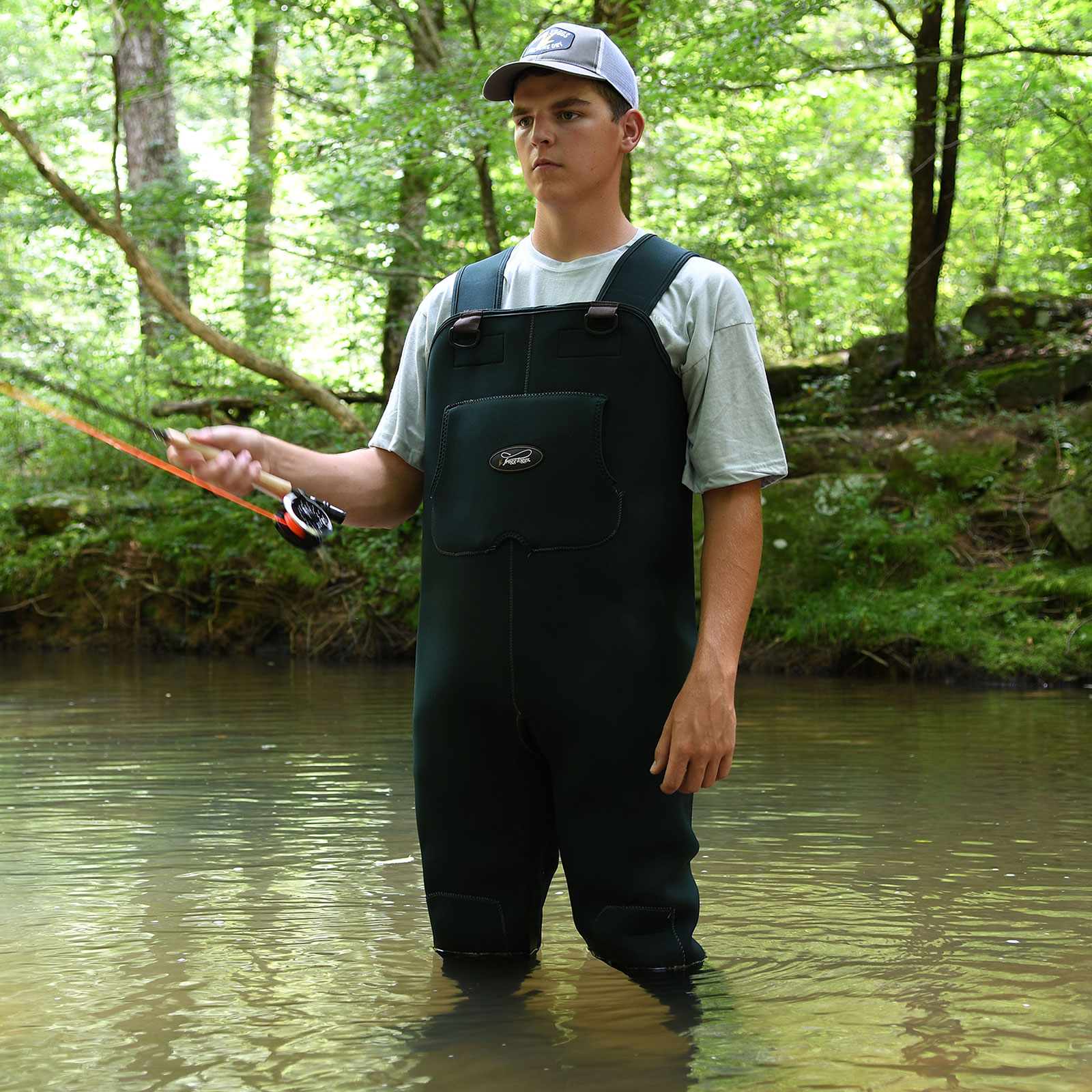 Frogg Toggs Men's Amphib Neoprene Stockingfoot Chest Waders - FishUSA