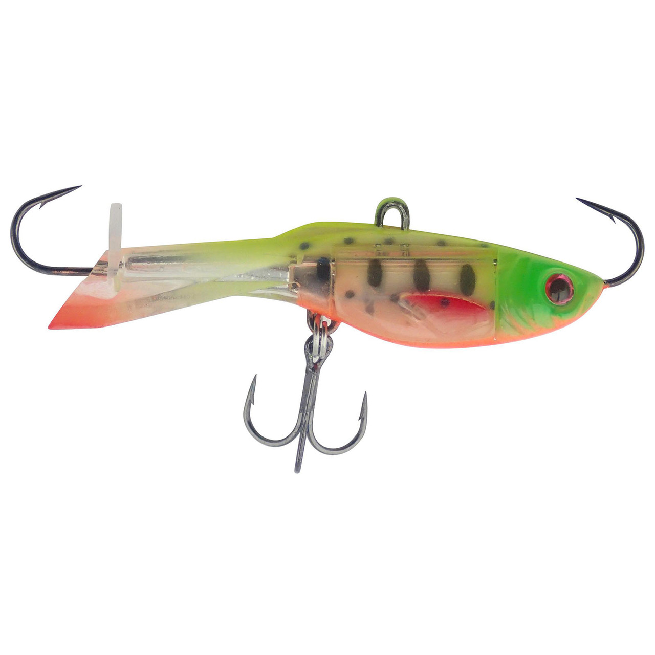 🔥Hyper-Rattle.Jigging Minnow Bait UV Glow Rattle Ice Acme Tackle U PICK  COLORS3