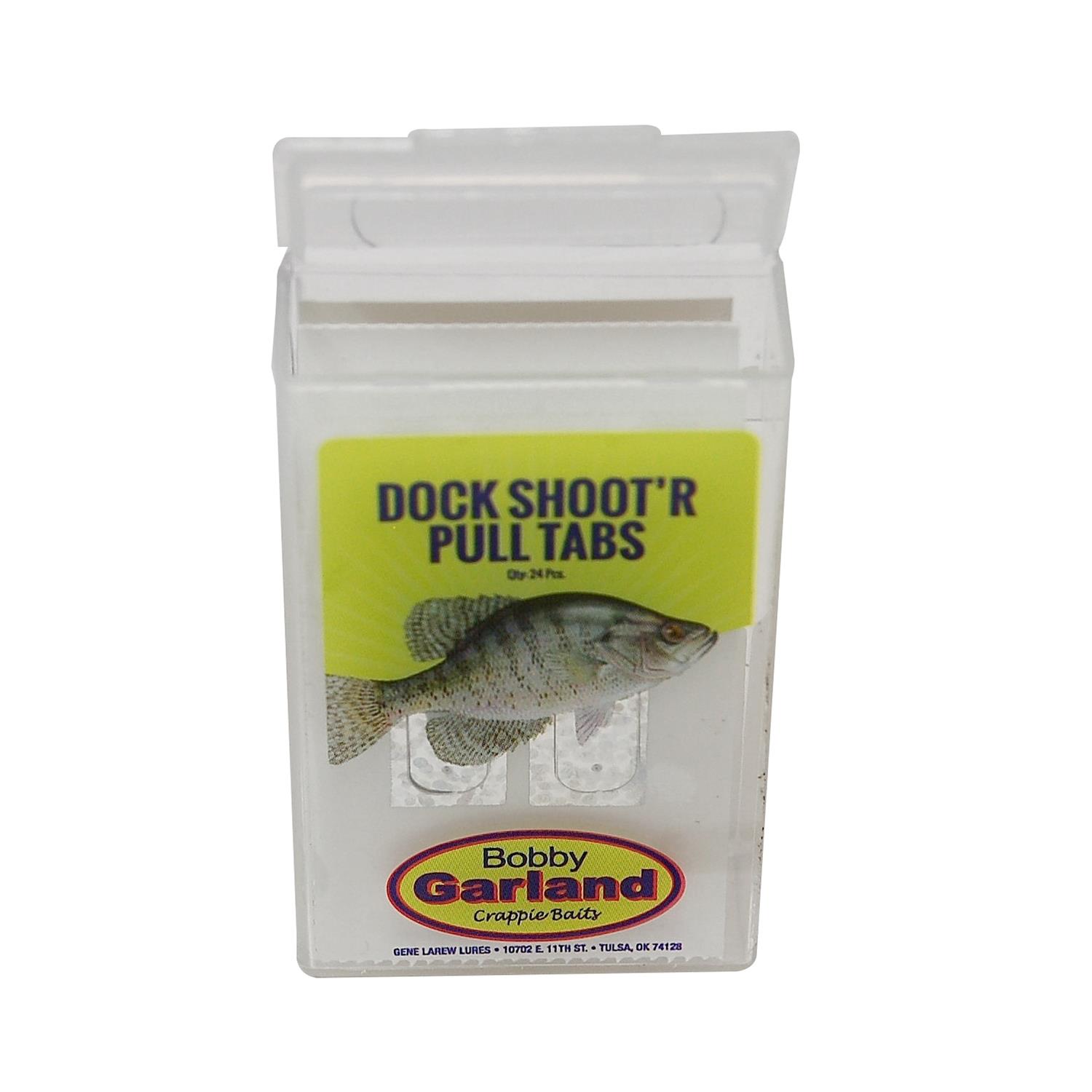 Gene Larew Dock Shoot'R Pull Tabs - 24 Pack Natural Fin