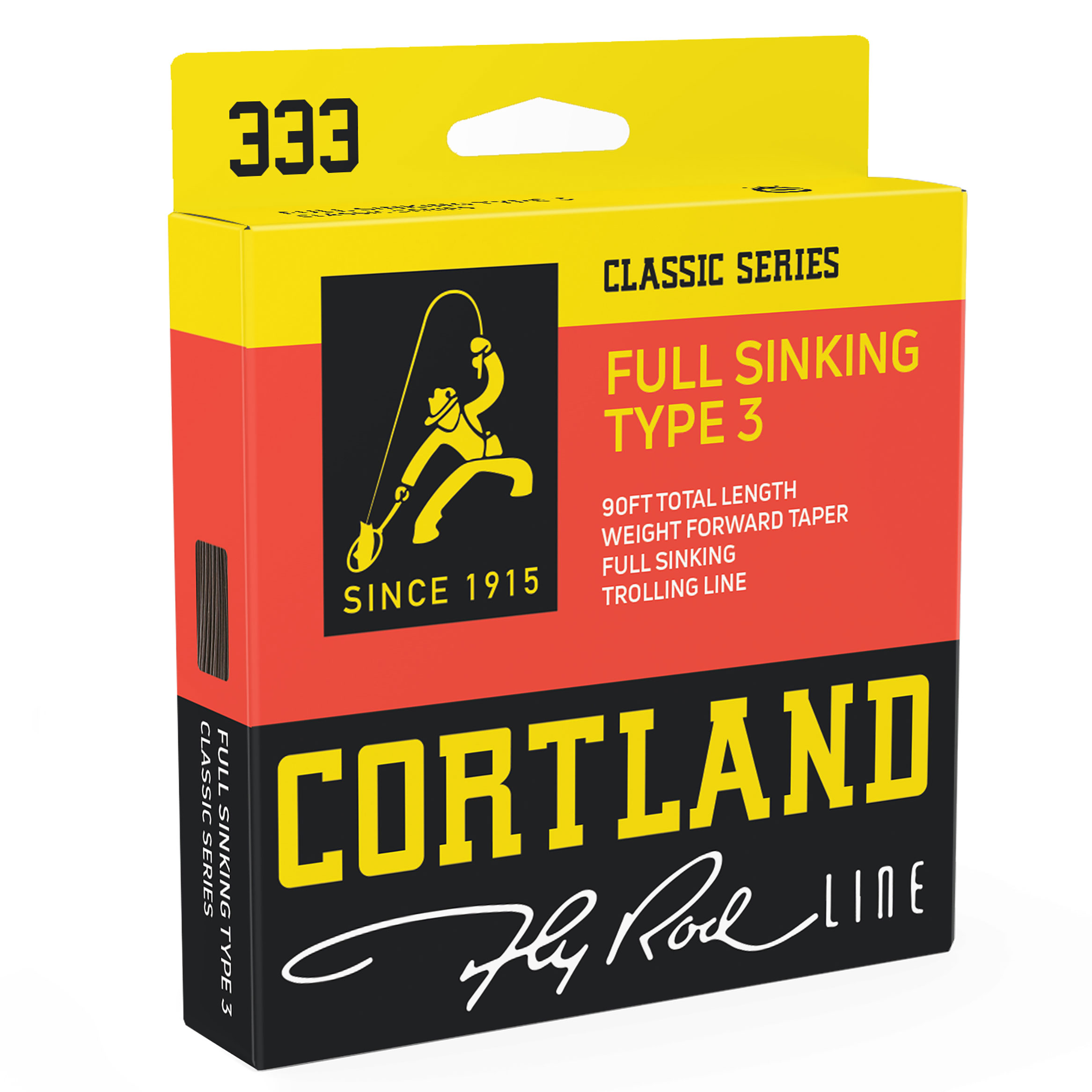 Cortland 333 Classic Full Sinking Type 3 Fly Line