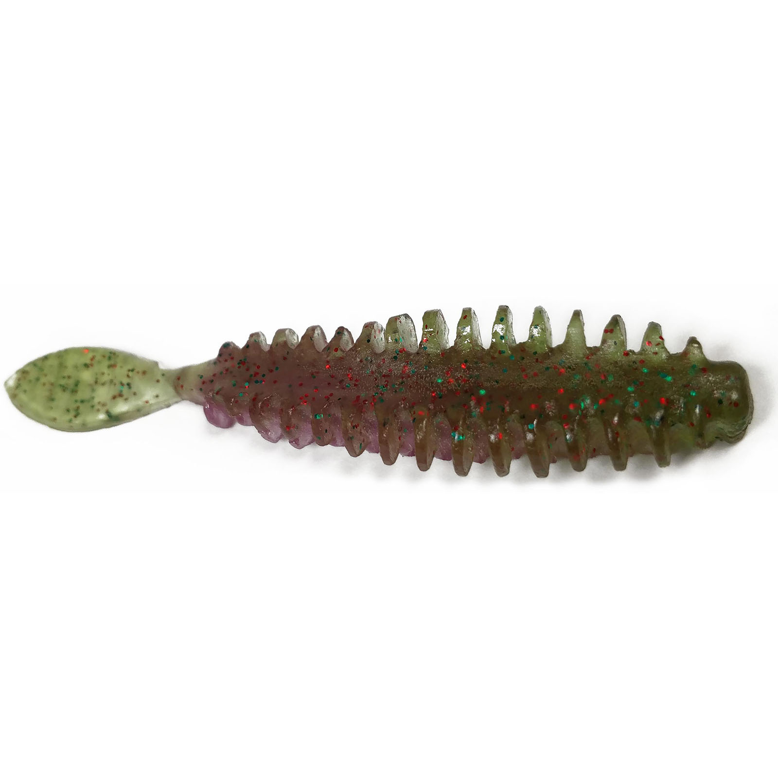 Poor Boys Baits Erie Darter Green Pumpkin Purple; 4 in.