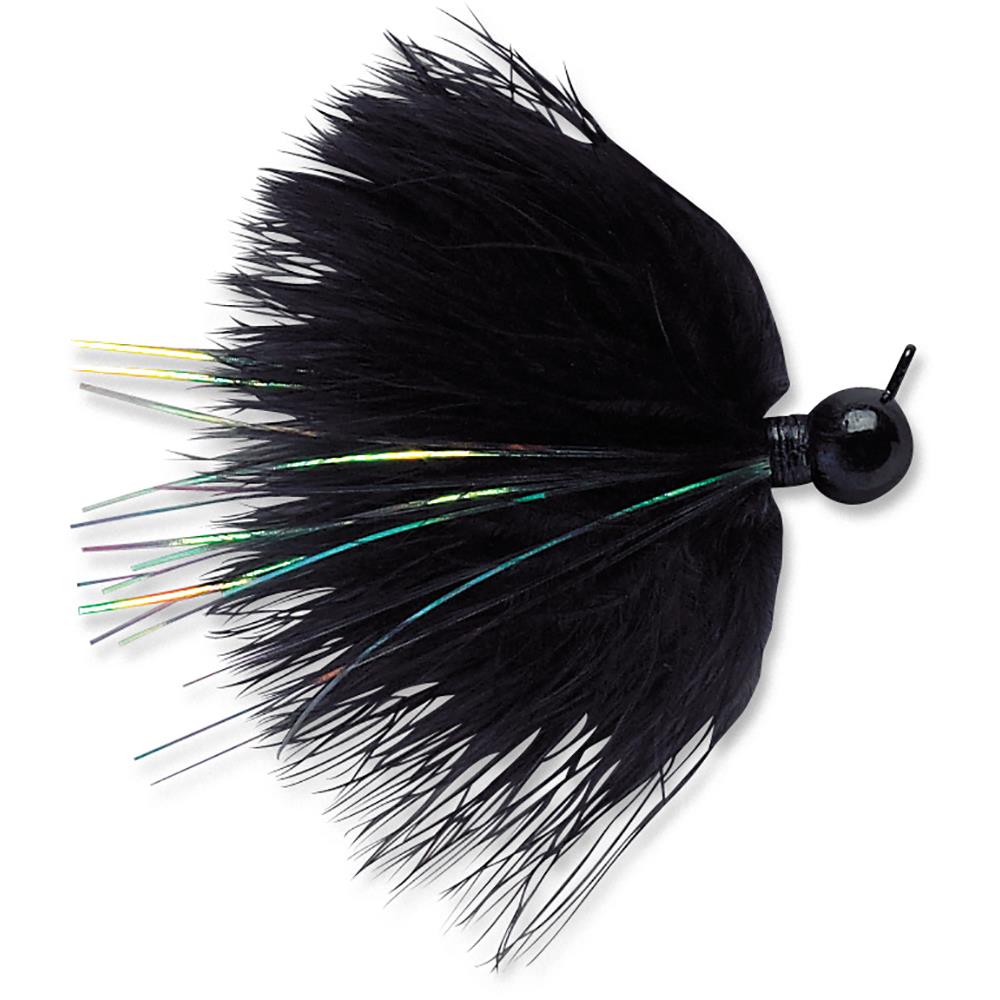 VMC Marabou Jig - 1/8 oz. - Black