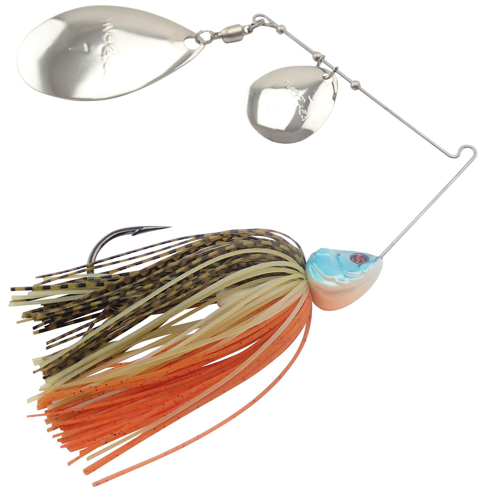 River2Sea Ish Monroe Bling Colorado / Indiana Spinnerbait I Know It; 1/2 oz.