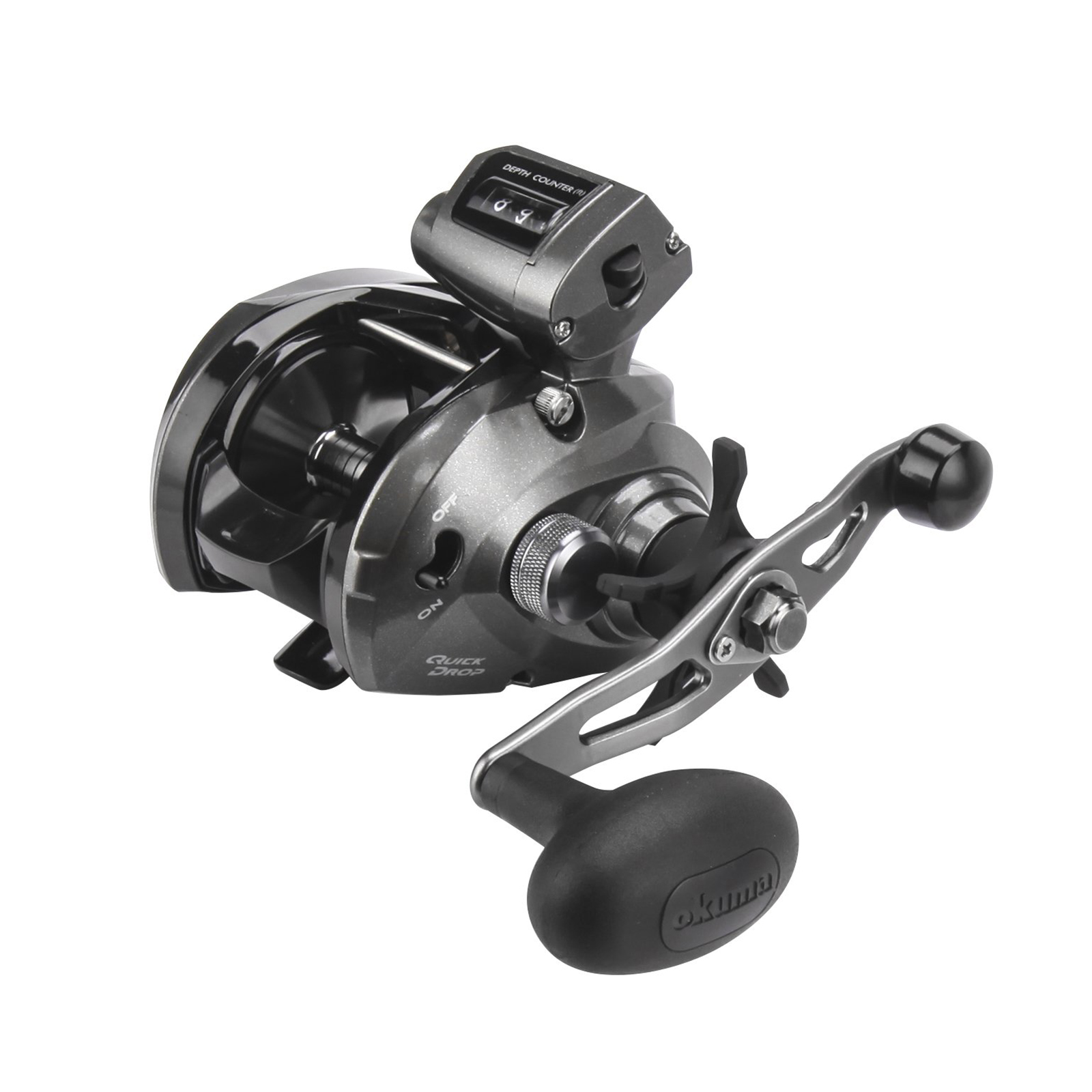 Okuma Convector Low Profile Line Counter Reel CV-163DLX Okuma Convector Low Profile Line Counter Reel CV-163DLX