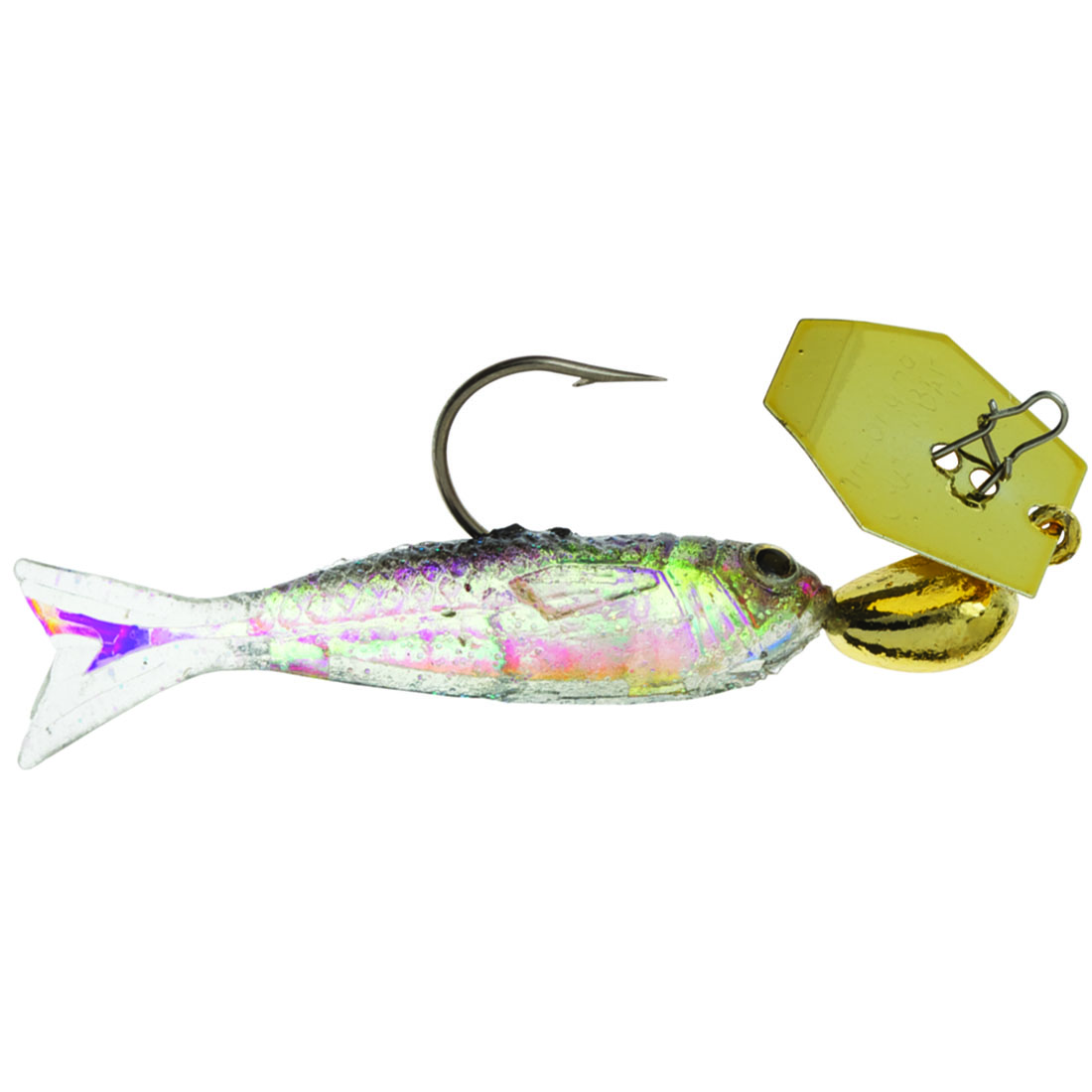 Z-Man Flashback Mini Chatterbait, Silver Natural, 1/8-Ounce