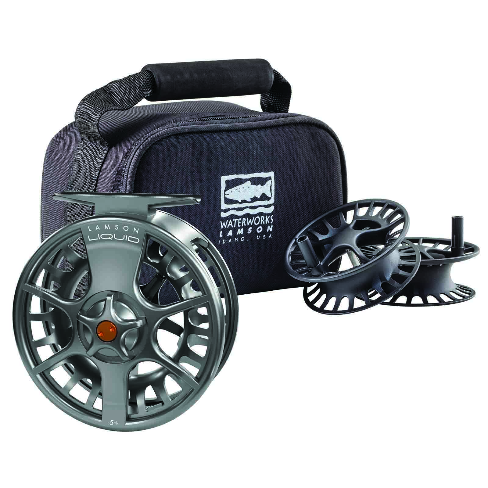 Liquid 3-Pack Fly Fishing Reel & Spools – LAMSON