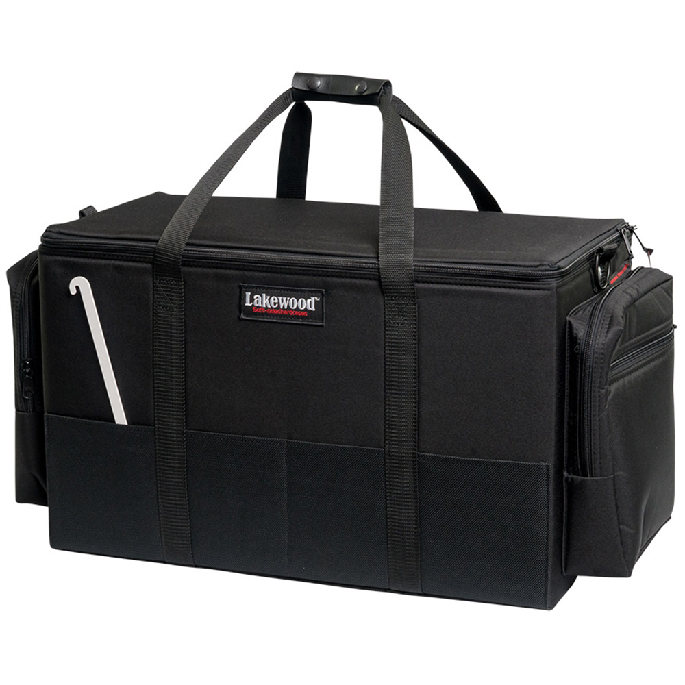 Lakewood Fishing Black Mini Magnum Tackle Box with 4 Trays