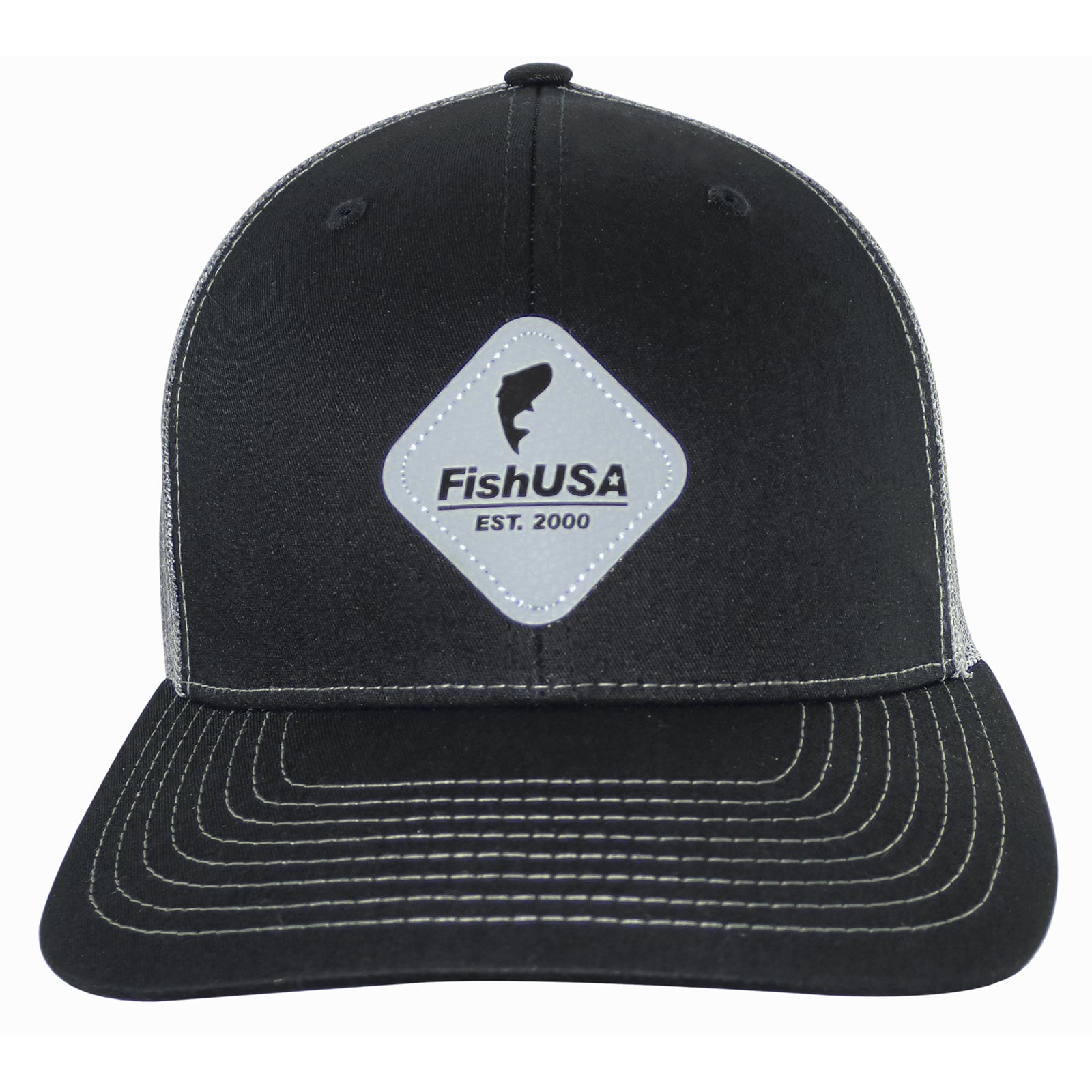 Trucker Men\'s - Hat FishUSA Patch FishUSA Logo
