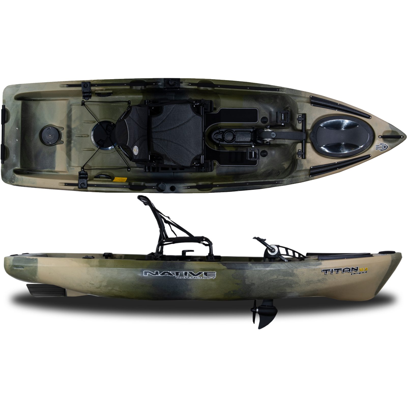 Native Watercraft Titan Propel 10.5 Pedal Fishing Kayak - FishUSA