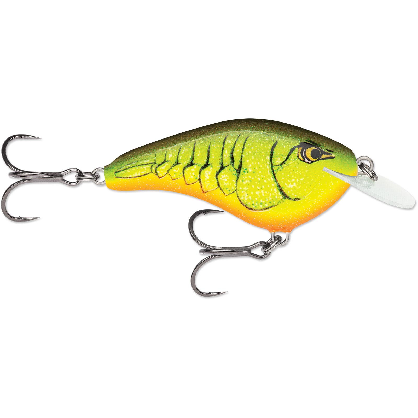 Leurre Vintage Rapala Risto Rap 9 - Crankbait Bois Finlande - Moutarde Chaude HM